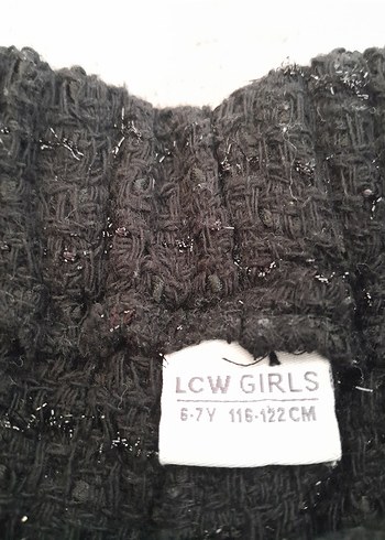 Düğmeli Siyah Yün Mini Şort - Görsel 3