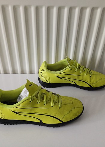tek ebat Beden sarı Renk PUMA ORJİNEL HALISA KRAMPON TEMIZ 36 numara