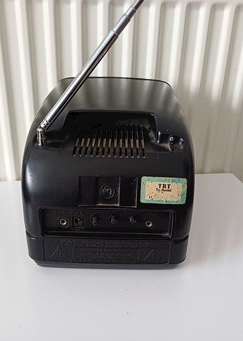 Eski antika mini siyah beyaz  Mini TV RADIO VAR - Görsel 8