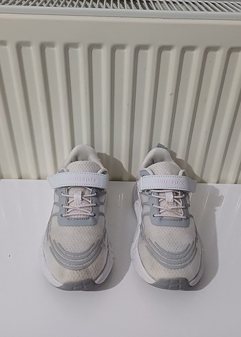 LUMBERJACK Kız Çocuk Gri Beyaz Bağcıksız Spor Ayakkabı - Görsel 5