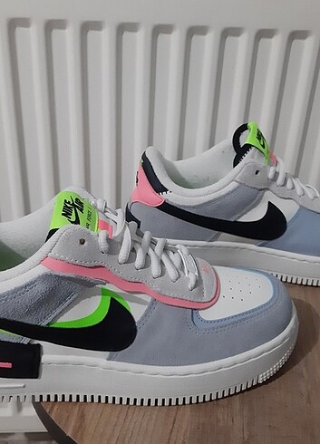 40 Beden çeşitli Renk NIKE AIR FRCE ORJINEL SPOR AYAKKABI TEMZ