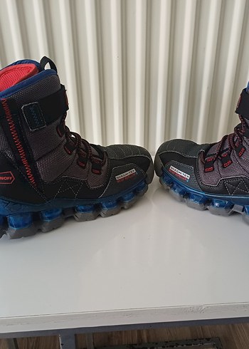 33 Beden SKECHERS Gri Erkek Çocuk Street Wear Botları