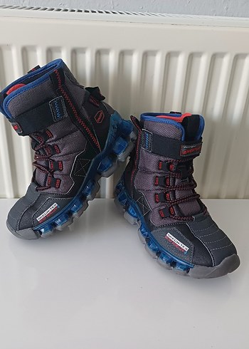 SKECHERS Gri Erkek Çocuk Street Wear Botları