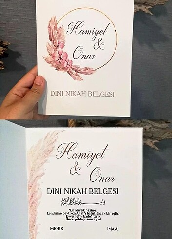 Dini Nikah Belgesi 
