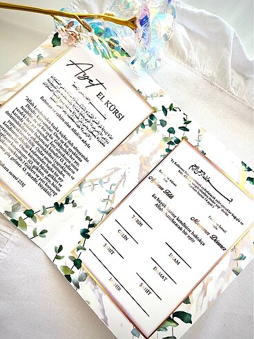Diğer Dini Nikah Belgesi