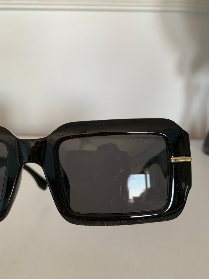 Fendi Kemik Güneş Gözlüğü - Görsel 3