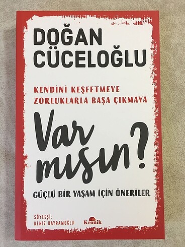 Varmısın kitap