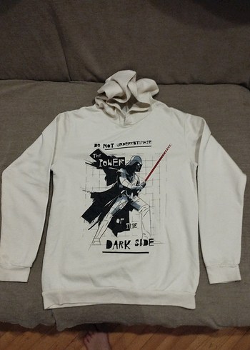 lc Waikiki 12-13 yaş Kapüşonlu Erkek Çocuk Baskılı Sweatshirt