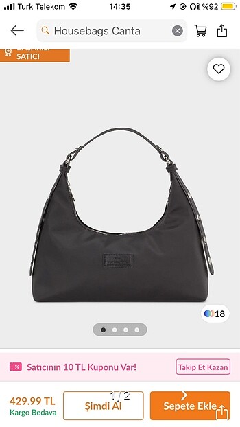 Housebags Siyah Çanta