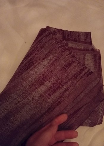 Kadın Bordo Parlak  Şal - Görsel 2