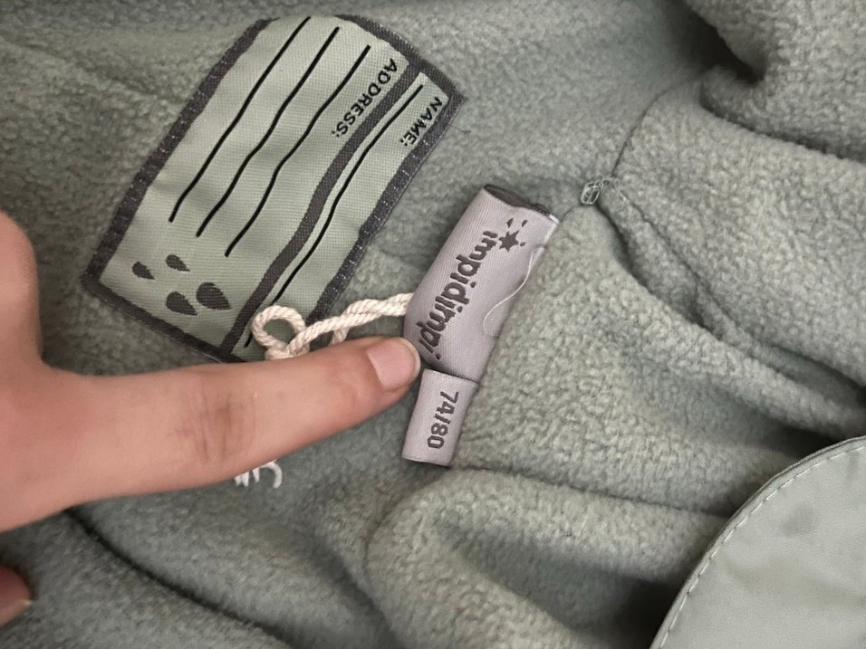 Koyu Gri Kapüşonlu Bebek Kayak Tulumu - Görsel 3