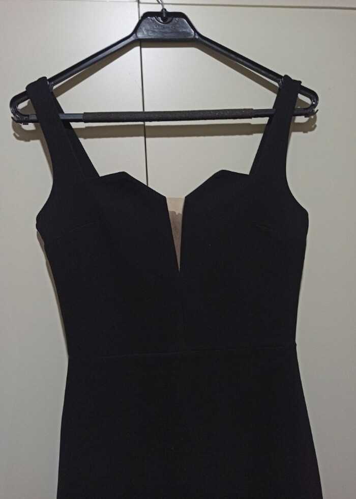 Siyah abiye elbise - Görsel 2