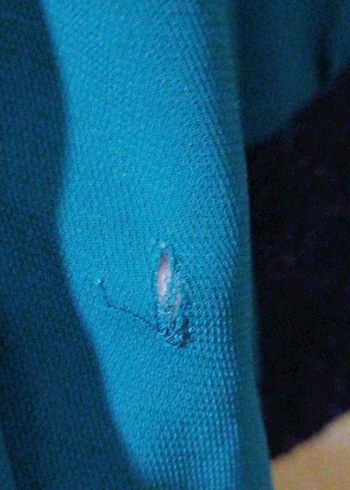 Düğmeli Uzun Turkuaz Kadın Elbise - Görsel 4