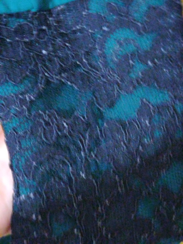 Düğmeli Uzun Turkuaz Kadın Elbise - Görsel 5