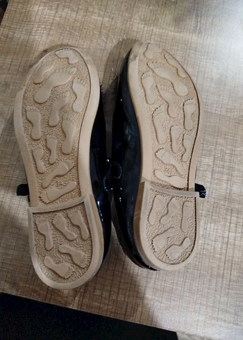 Kız Çocuk Siyah Rugan Tokalı Babet - Görsel 2