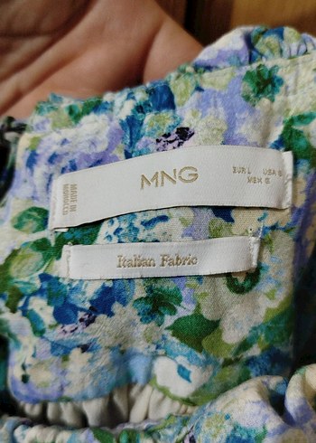 Mavi Bohem Straplez Uzun Elbise - Görsel 5