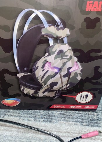 Multibox asker desenli kulaklık - Görsel 5