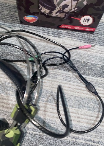 Multibox asker desenli kulaklık - Görsel 4