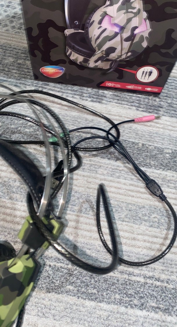 Multibox asker desenli kulaklık - Görsel 4