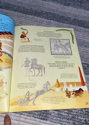 Çıkartmalı Roma Dünyası Tarih Kitabı - Görsel 3