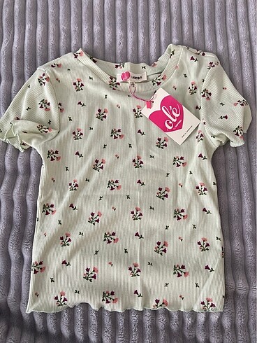 xs Beden Koton etiketli crop tişört