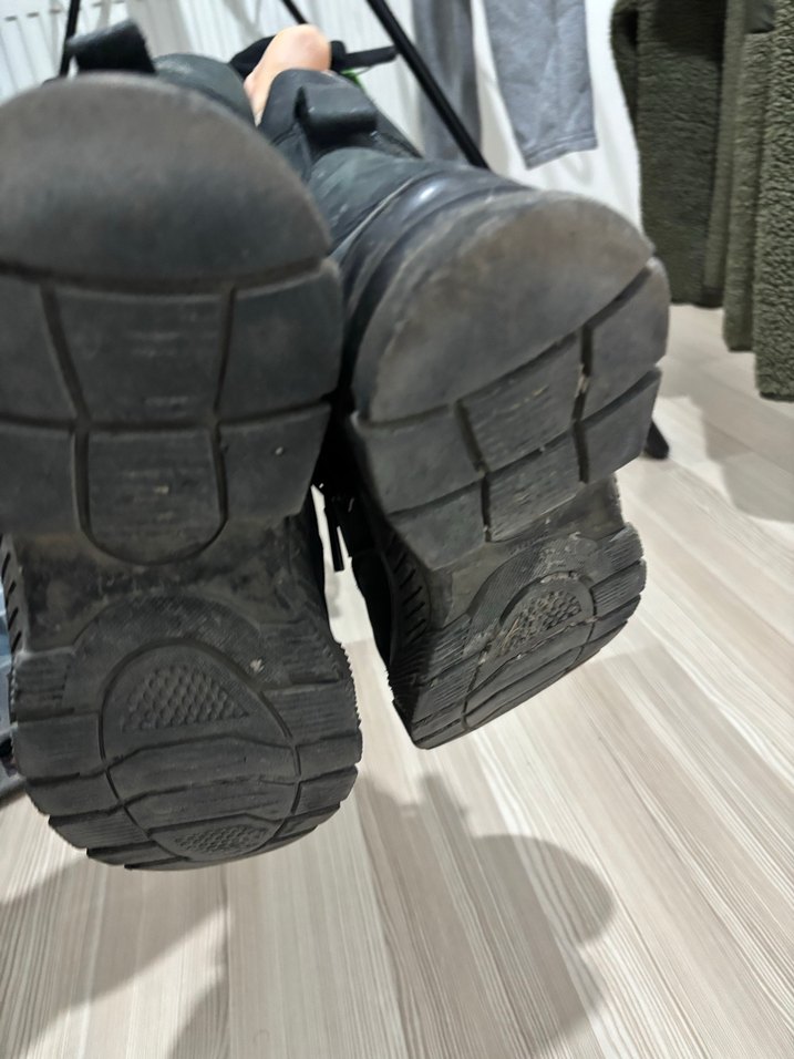 Siyah Bağcıklı Erkek Botları - Görsel 4