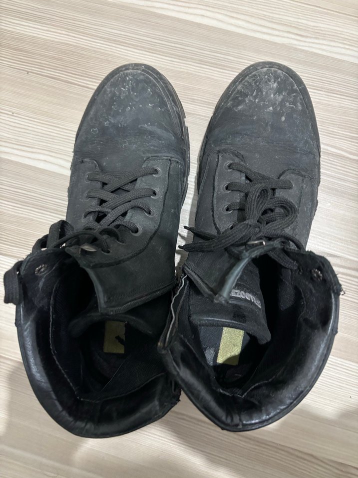 Siyah Bağcıklı Erkek Botları - Görsel 5