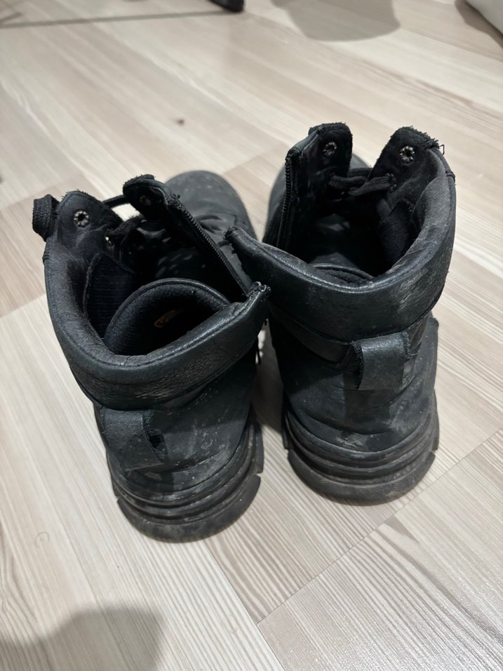 Siyah Bağcıklı Erkek Botları - Görsel 3