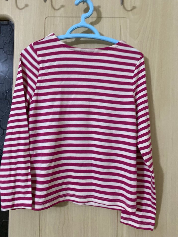 Kız Çocuk Uzun Kollu Pembe Çizgili Tişört angel marka 4-5 yaş - Görsel 2