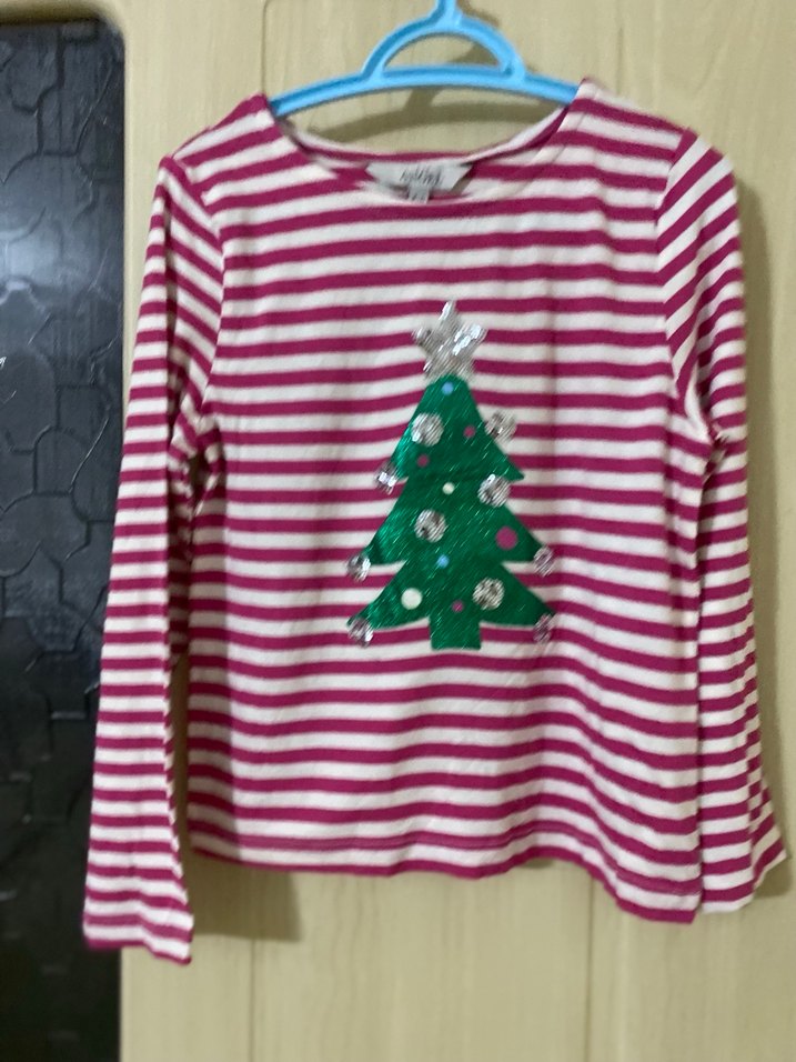 Kız Çocuk Uzun Kollu Pembe Çizgili Tişört angel marka 4-5 yaş - Görsel 4
