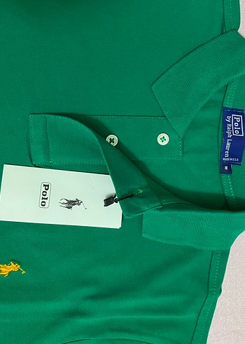 Erkek Yeşil Kısa Kollu Polo Tişört - Görsel 8