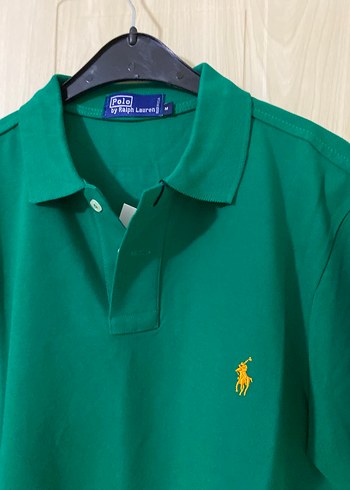 Erkek Yeşil Kısa Kollu Polo Tişört - Görsel 5