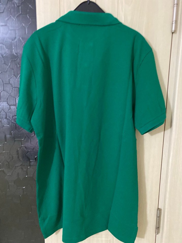 Erkek Yeşil Kısa Kollu Polo Tişört - Görsel 2