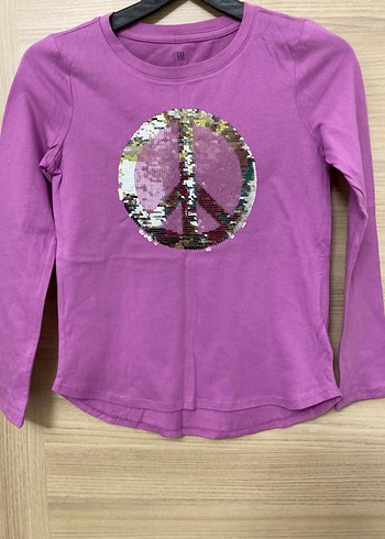 Gap marka sıfır kız çocuk tişört 8-9 yaş - Görsel 5