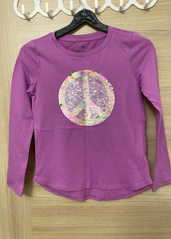Gap marka sıfır kız çocuk tişört 8-9 yaş - Görsel 4