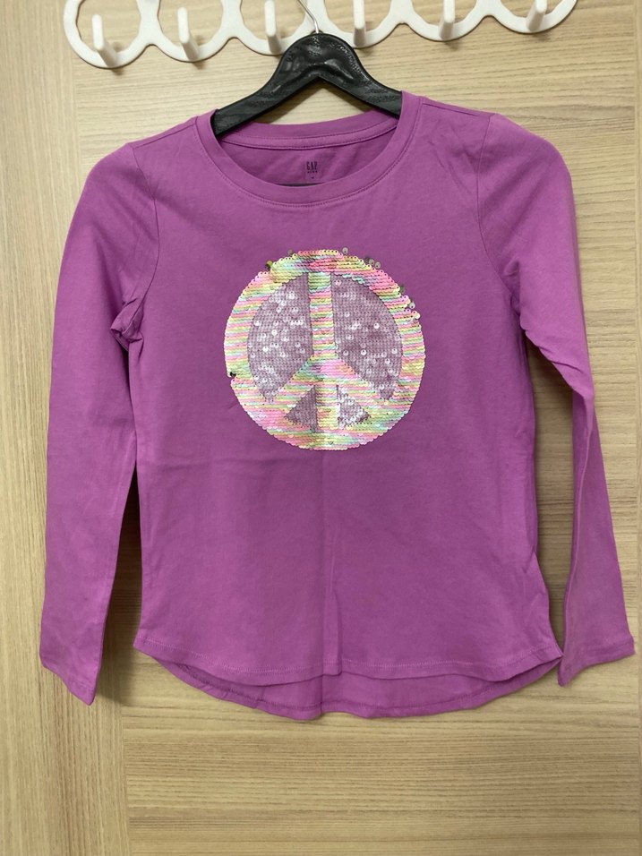 Gap marka sıfır kız çocuk tişört 8-9 yaş - Görsel 4