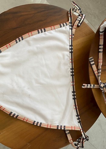 xl Beden Sıfır burberry marka bayan bikini takımı xl beden