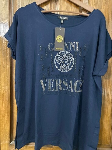 48 Beden Sıfır versace marka bayan büyük beden tişört 48 beden