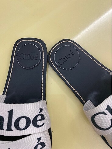 39 Beden siyah Renk Sıfır chloe marka bayan terlik 39 no