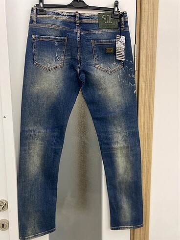 31 Beden Sıfırphilipp plein marka erkek jean 31 beden