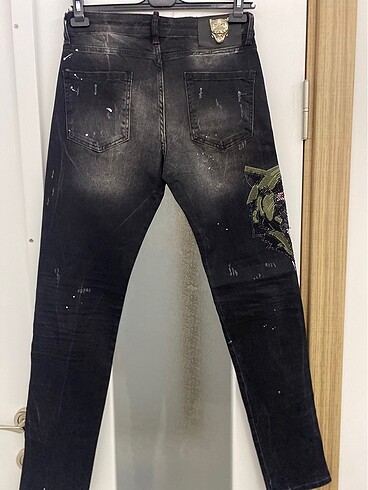 Philipp Plein Sıfır philipp plein marka erkek jean 31 beden