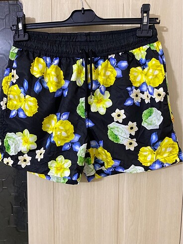 Sıfır dsouared2 marka erkek şort mayo m beden - Görsel 3