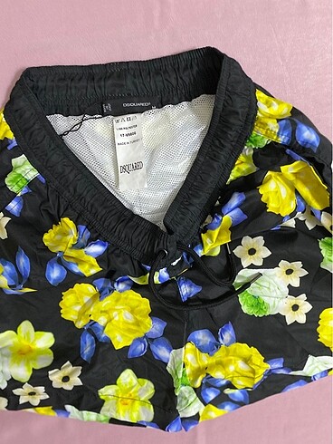 Sıfır dsouared2 marka erkek şort mayo m beden - Görsel 4