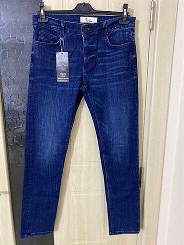 Sıfır tusa denim marka erkek jean pantolon 32 beden