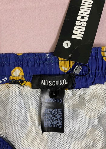 Sıfır moschino marka erkek mayo şort L beden - Görsel 3