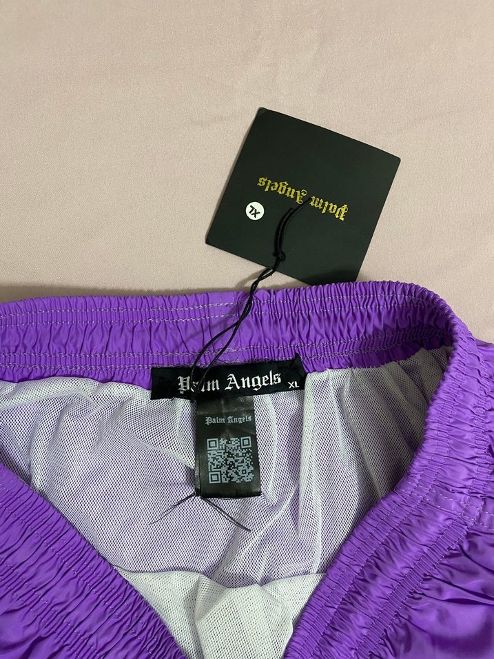 Sıfır palm angels marka erkek deniz şortu xl beden - Görsel 5