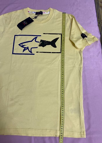 s/m Beden Sıfır paul& shark marka erkek tişört s beden fakat m bedenede ra