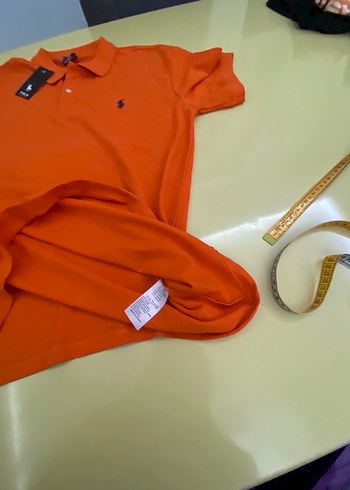 xxl Beden turuncu Renk Sıfır ralph lauren marka erkek tişört xxl beden