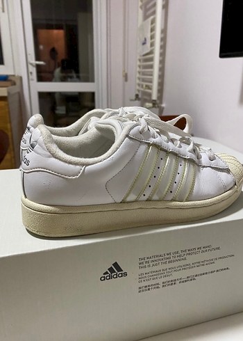 Adidas Süperstar Kadın Spor Ayakkabı - Görsel 3