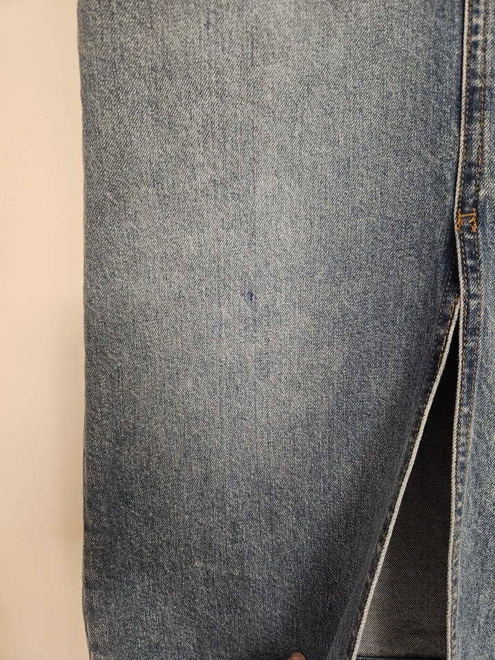 Zara Kız Çocuk Midi Kot Etek 13-14 - Görsel 4